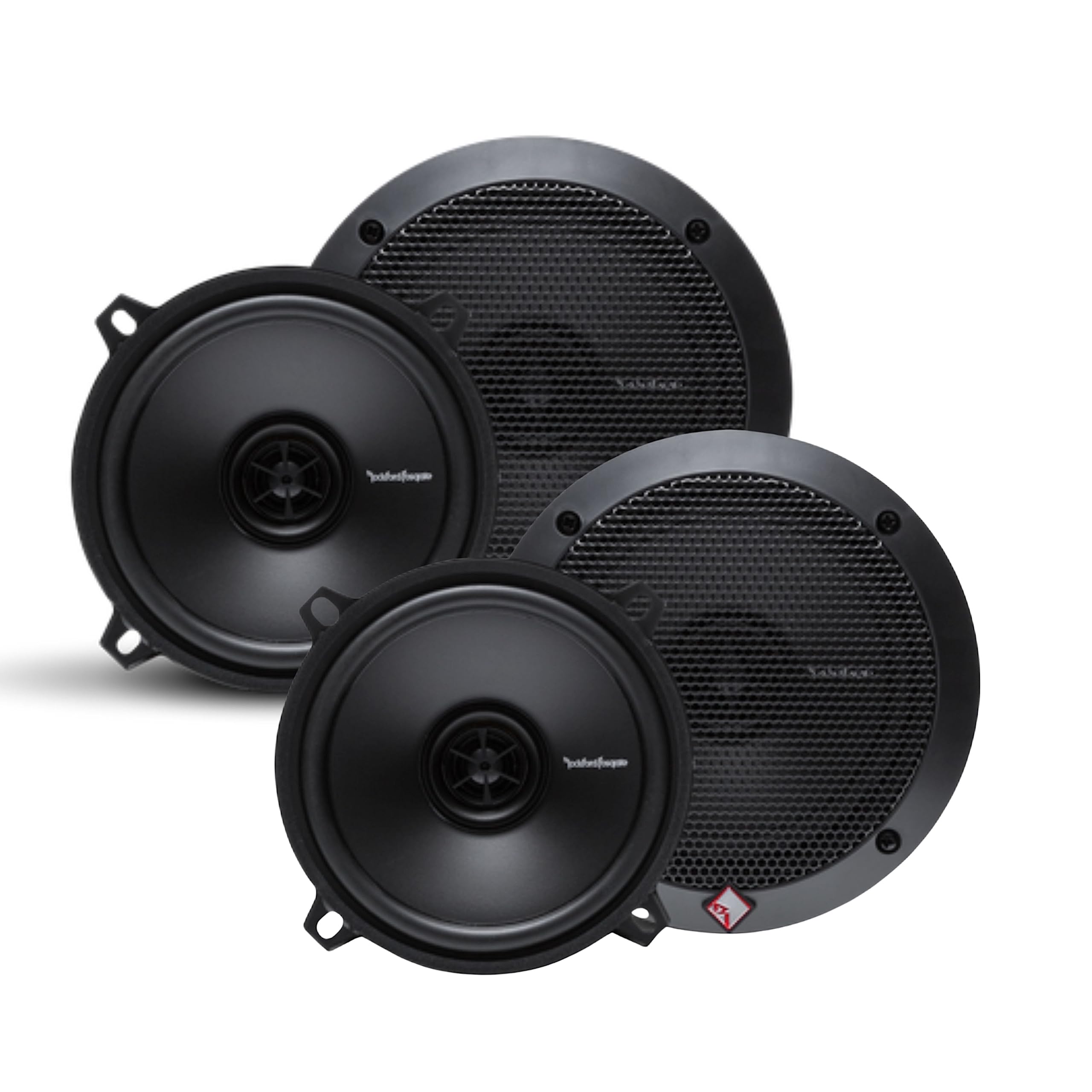 (2) Pairs Rockford Fosgate R1525X2 5.25 (2) Pairs Rockford Fosgate R1525X2 5.25